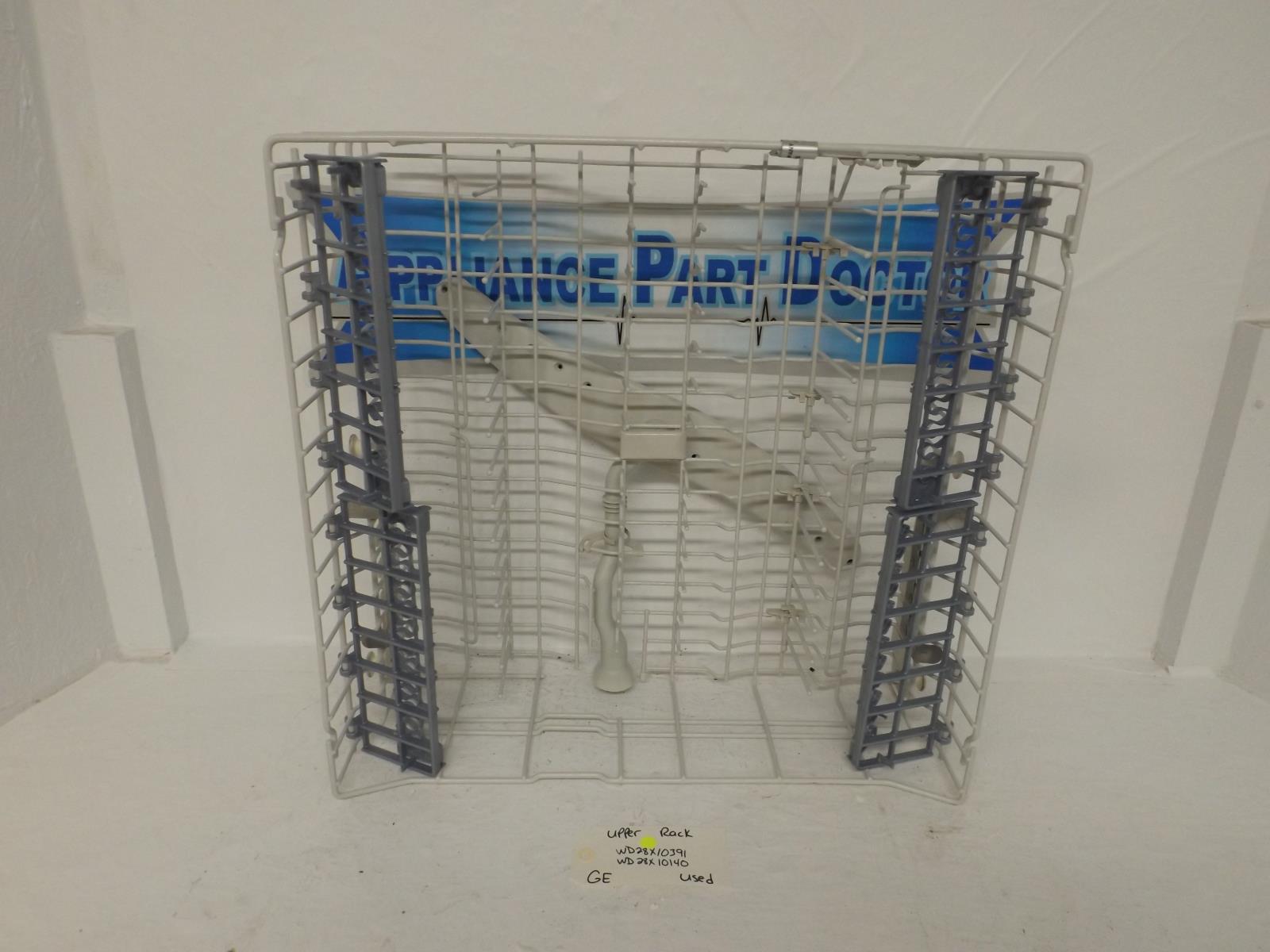 GE Dishwasher WD28X10391 WD28X10140 Upper Rack Used GE Dishwasher WD28X10391 WD28X10140 Upper Rack Used